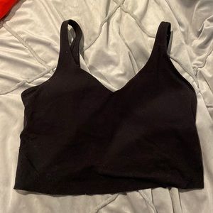Black lululemon align tank